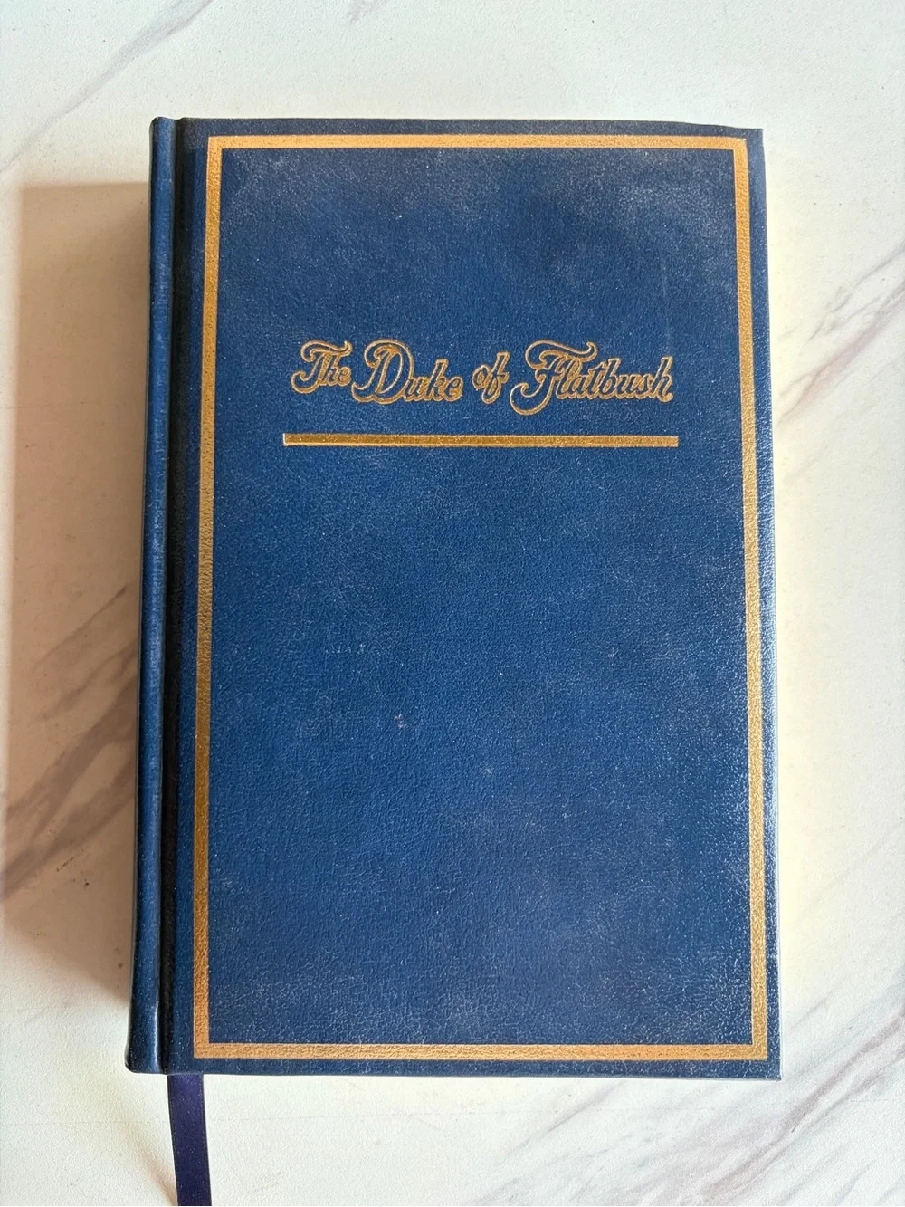 Duke Snider Signed The Duke of Flatbush Ltd #42/1000 Leatherbound Bill Gilbert